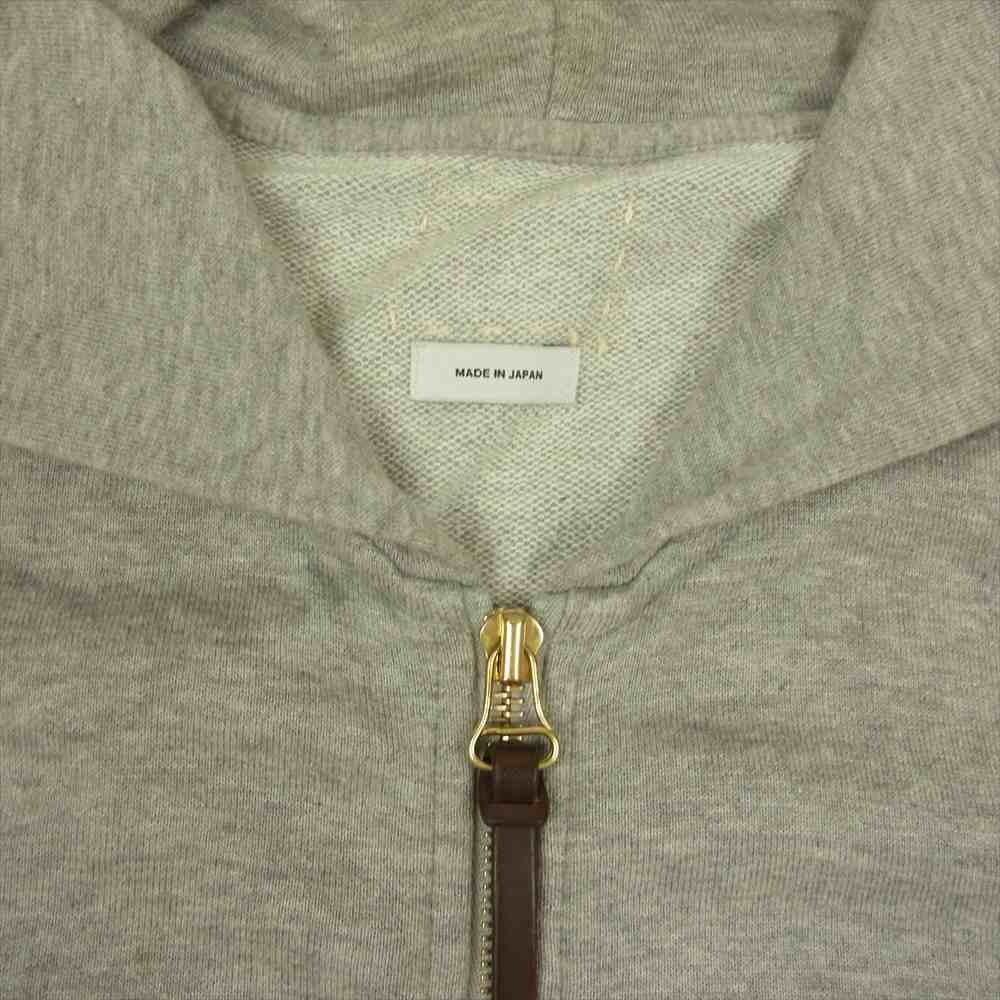 VISVIM ビズビム 15AW 0115205010009 JV HOODIE F.Z LUXSIC JV フーディ  ジップ パーカー グレー系 1【中古】