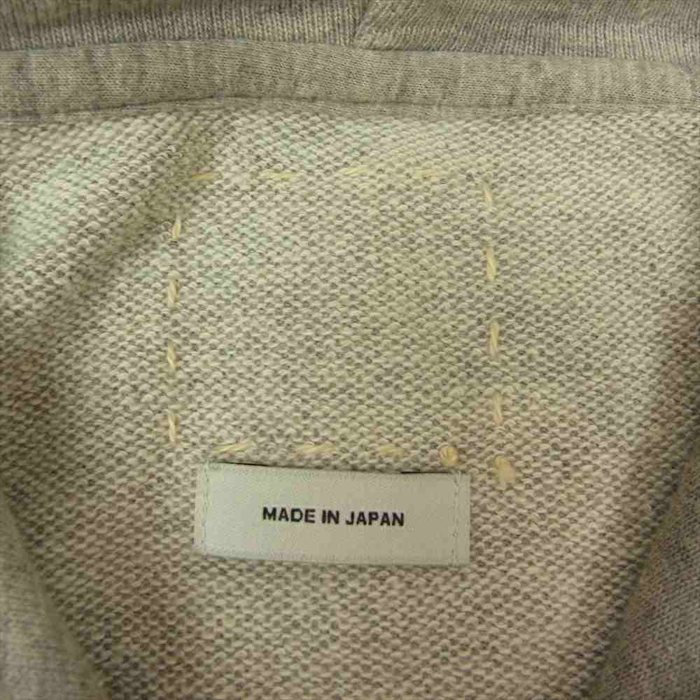 VISVIM ビズビム 15AW 0115205010009 JV HOODIE F.Z LUXSIC JV フーディ  ジップ パーカー グレー系 1【中古】