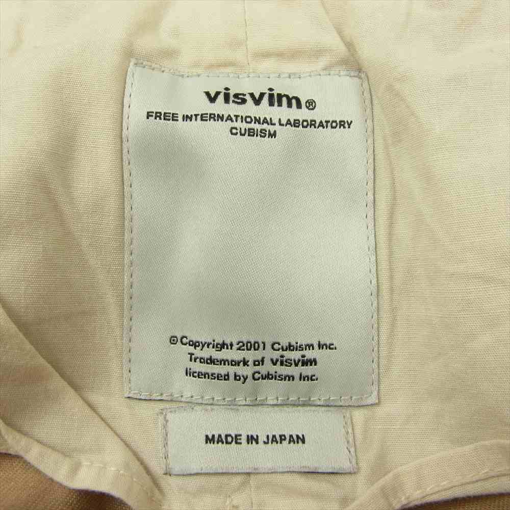 VISVIM ビズビム 17SS 0117105008005 CHINO SHORTS チノショーツ ハーフパンツ  ベージュ系 2【中古】