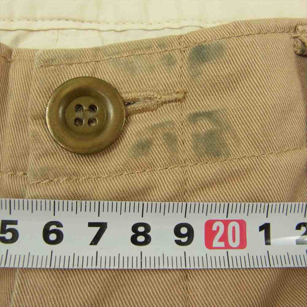 VISVIM ビズビム 17SS 0117105008005 CHINO SHORTS チノショーツ ハーフパンツ  ベージュ系 2【中古】