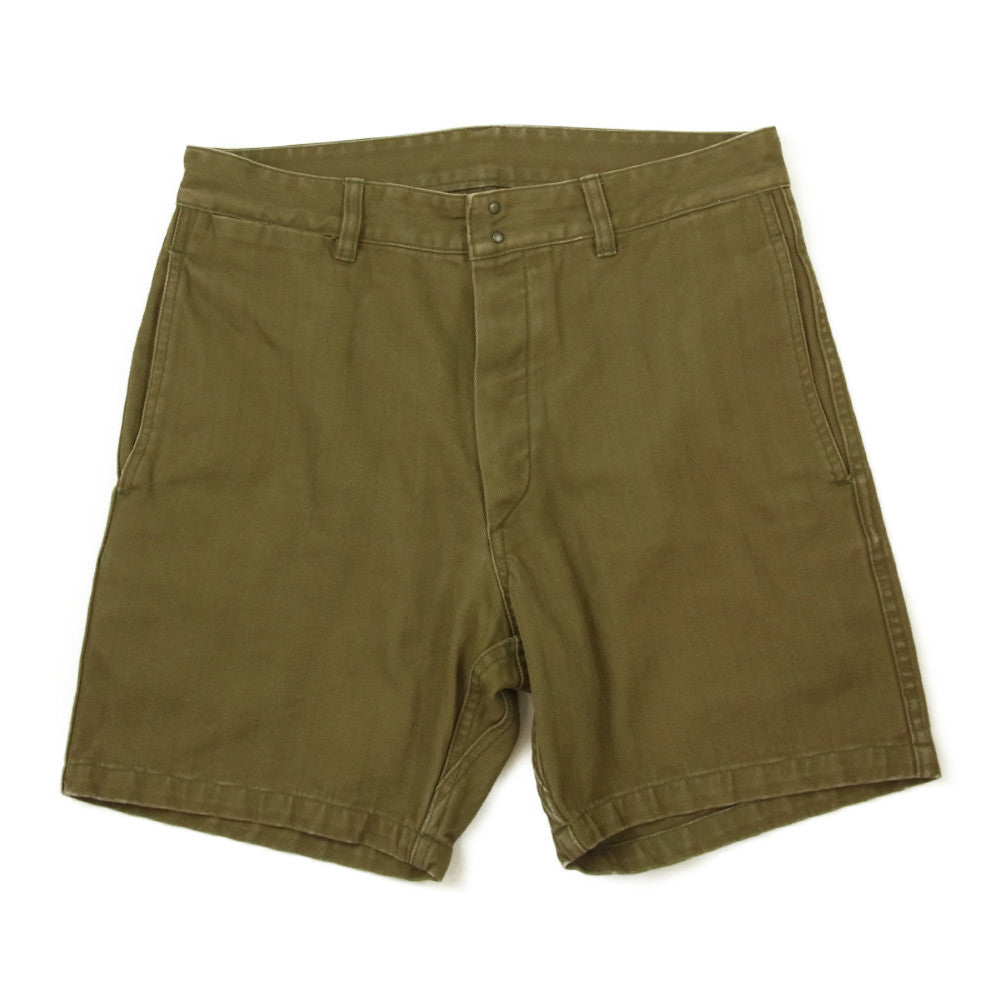 VISVIM ビズビム 0118105008011 PASTORAL SHORTS  パストラル ショーツ カーキ系 1【中古】