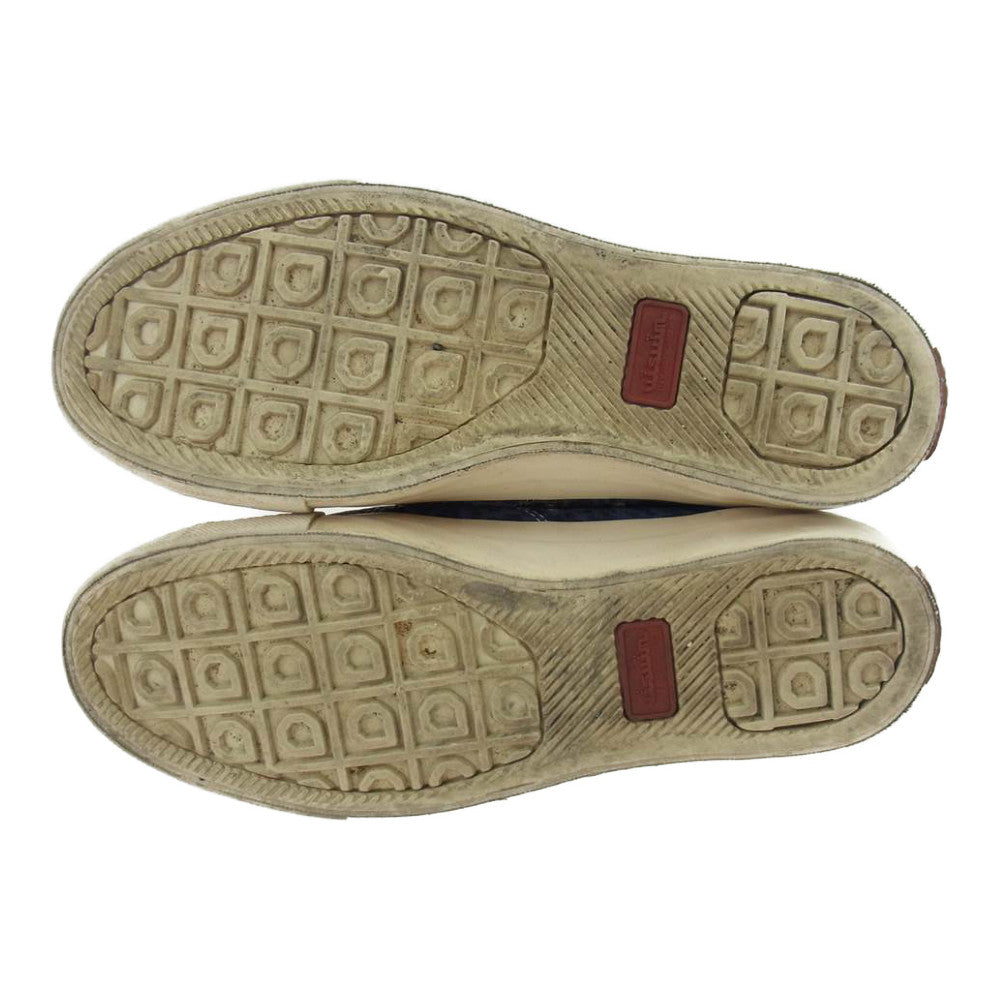 VISVIM ビズビム 17SS 0117101001003 SKAGWAY LO LEOPARD スカグウェイ ロウ パッテン レオパード スニーカー ブルー系 US8【中古】