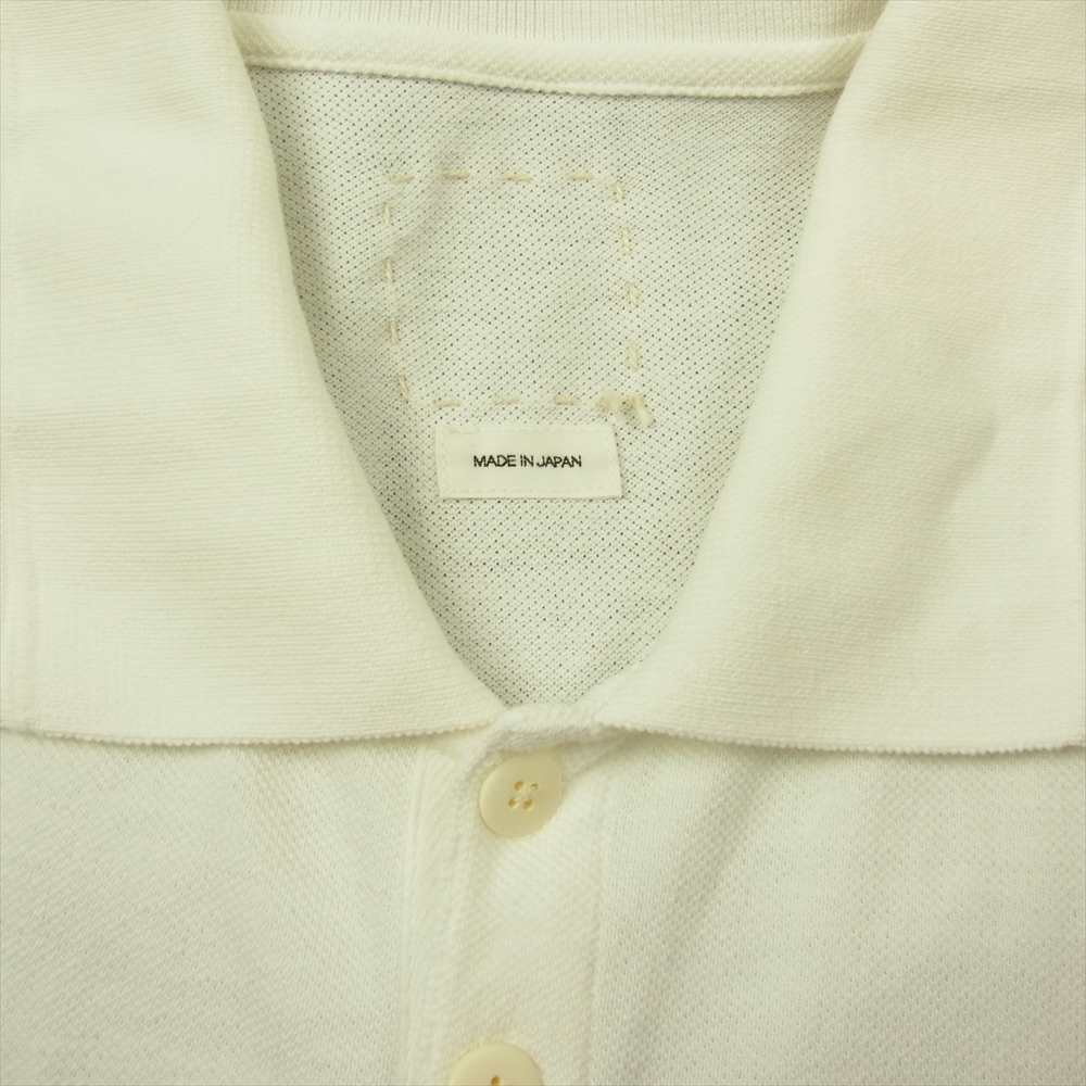 VISVIM ビズビム 21SS 012110510019 JUMBO WELLER S/S ジャンボ ウェラー 半袖 ポロシャツ ホワイト系 2【中古】