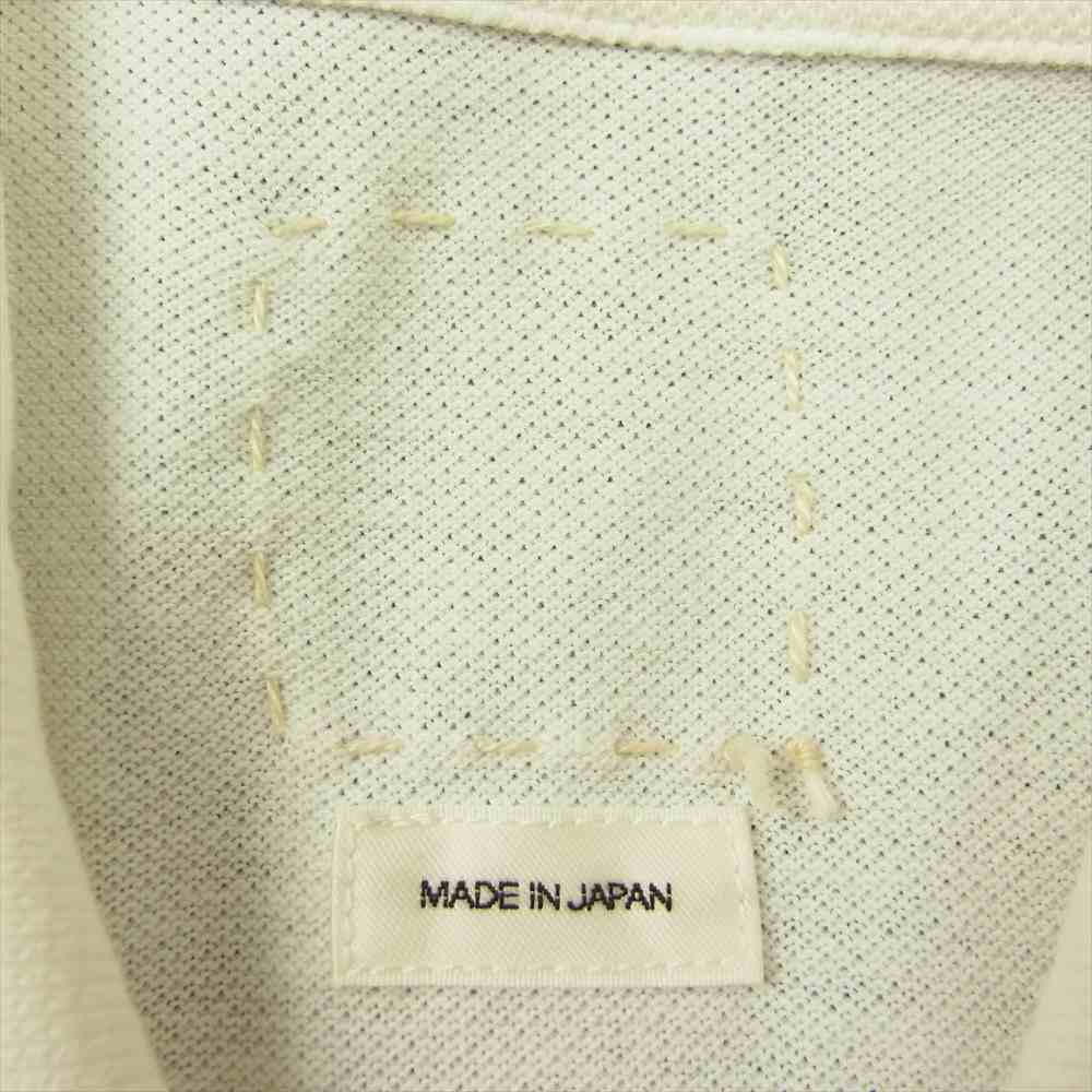 VISVIM ビズビム 21SS 012110510019 JUMBO WELLER S/S ジャンボ ウェラー 半袖 ポロシャツ ホワイト系 2【中古】