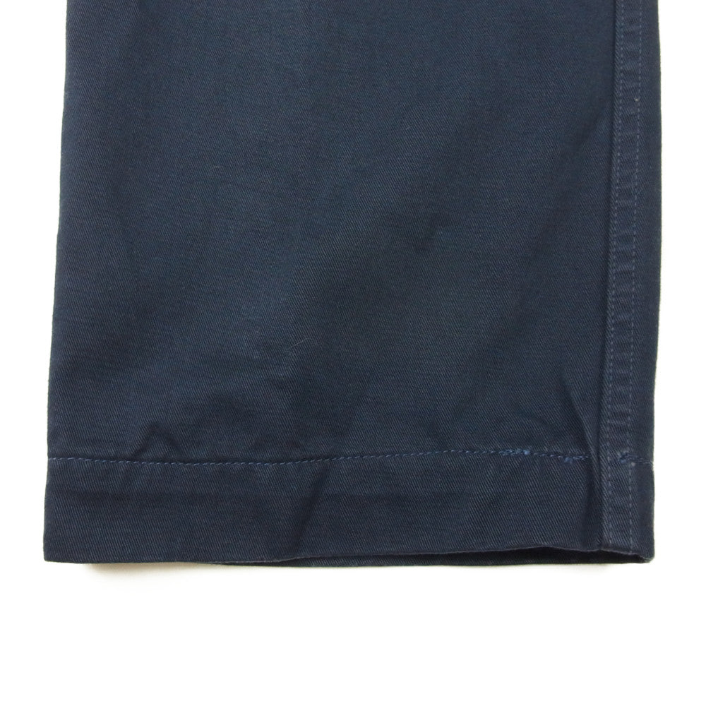 VISVIM ビズビム 17AW 0117205008003 HAKAMA PANTS GIZA CHINO ハカマ パンツ ギザ チノ ネイビー系 1【中古】