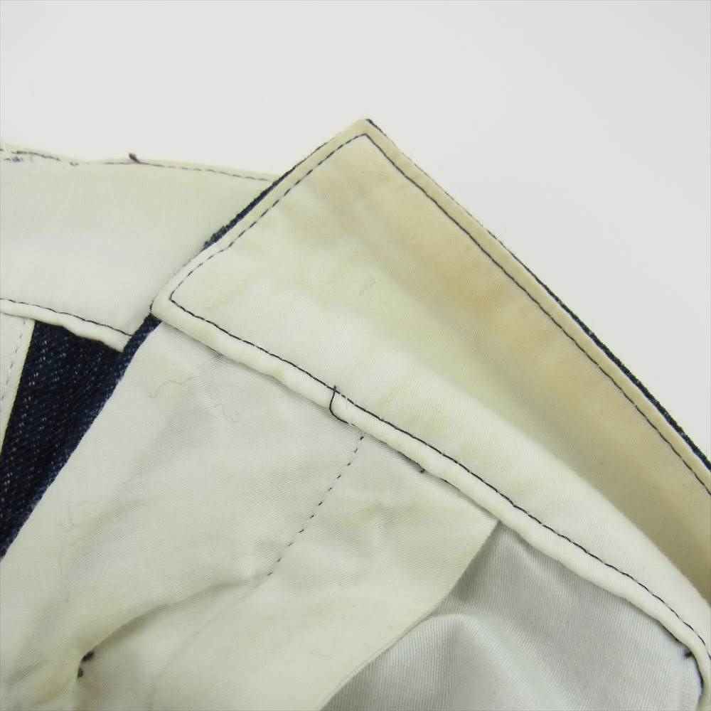 VISVIM ビズビム 0117105008021 HAKAMA PANTS PINSTRIPE ハカマ パンツ ピンストライプ ネイビー系 1【中古】