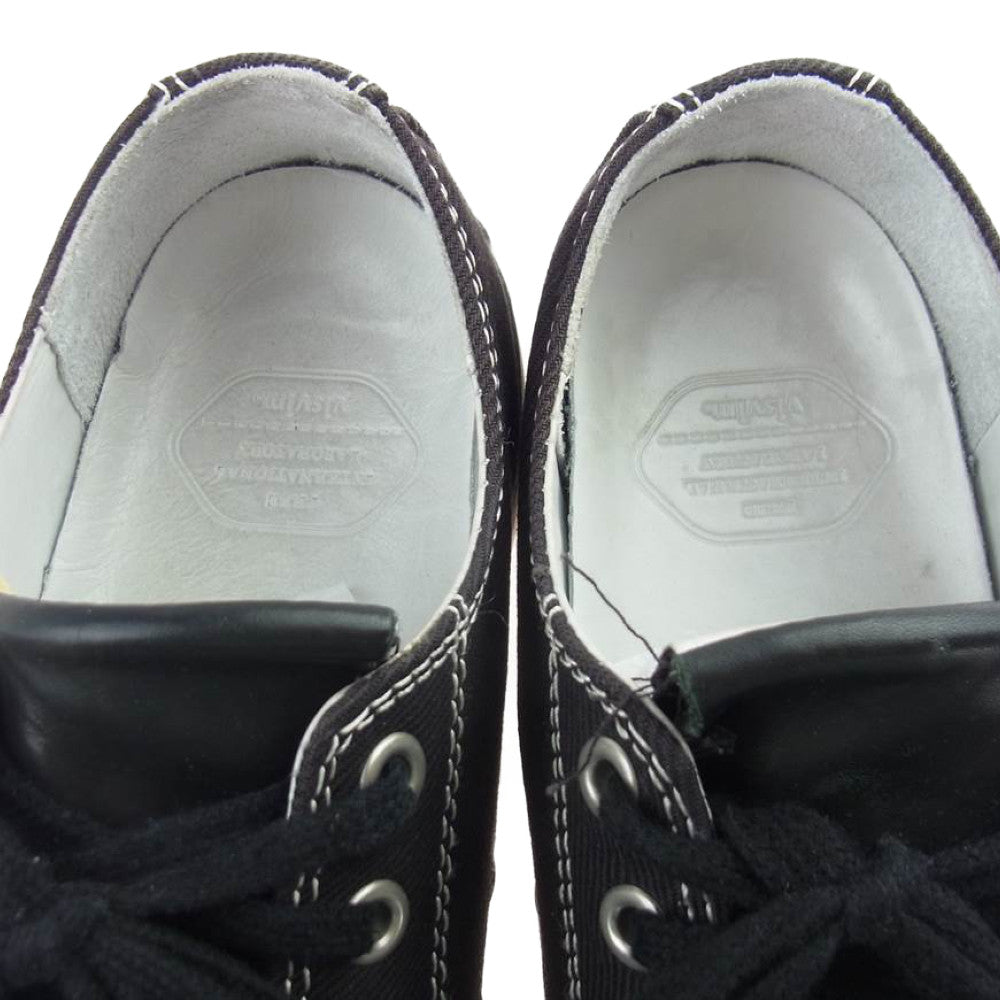VISVIM ビズビム 19SS 0119101001003 SKAGWAY LO PATTEN スカグウェイ ロウ パッテン　スニーカー ブラック系 US8【中古】