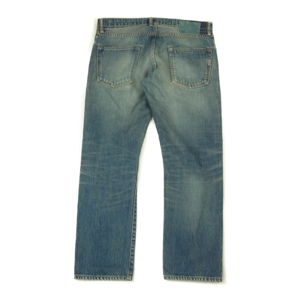 VISVIM ビズビム 18SS 0118105005029 SOCIAL SCULPTURE  10 DAMAGED 14 ダメージ デニム パンツ インディゴブルー系 36【中古】
