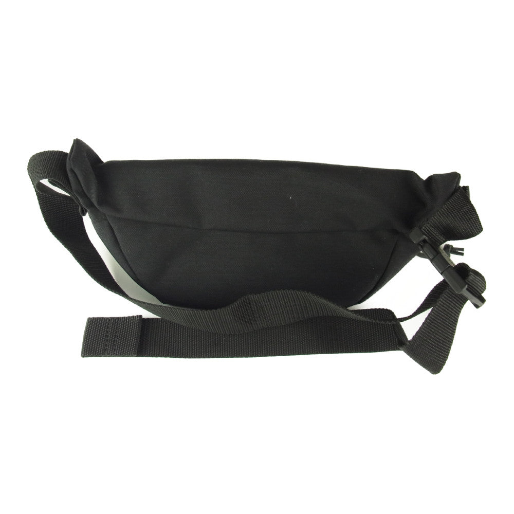 MAISON MARGIELA メゾンマルジェラ Canvas Belt Bag 4ステッチ ベルトバッグ キャンバス バムバッグ ブラック系【美品】【中古】