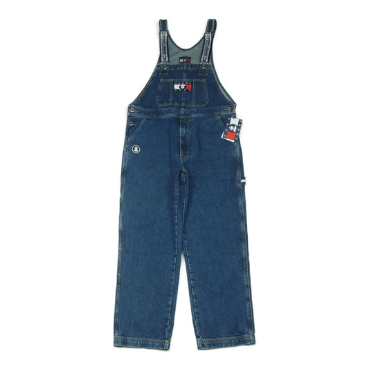 A BATHING APE アベイシングエイプ M9499XXH AAPE TOMMY JEANS トミージーンズ オールインワン サロペット オーバーオール インディゴブルー系 S【新古品】【未使用】【中古】