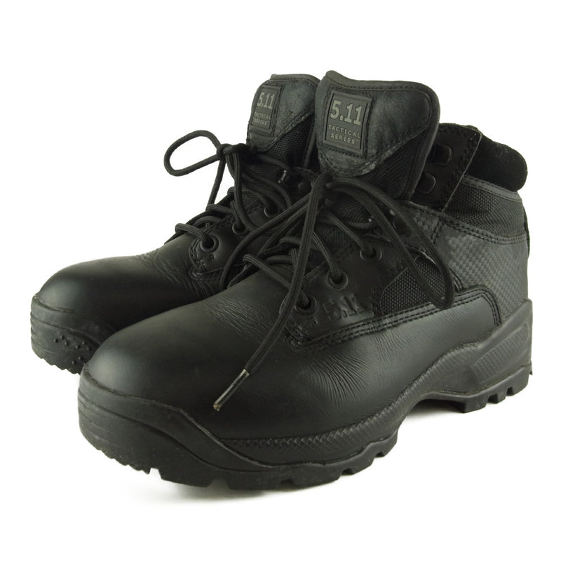 5.11 タクティカル 12002 A.T.A.C. LOW BOOT  6インチブーツ ブラック系 US8【中古】