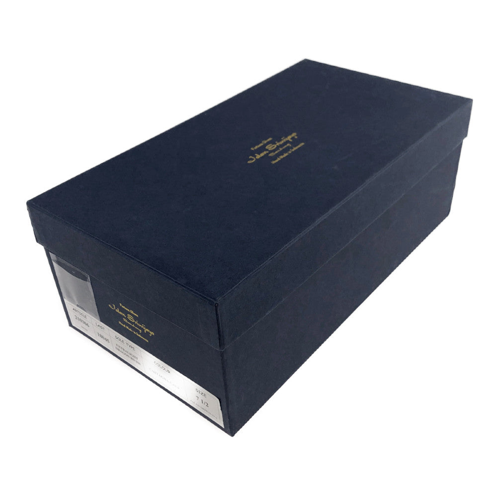 JALAN SRIWIJAYA ジャランスリウァヤ 210306 INTELLIGENCE SHOES インテリジェンス カスターニャカーフ レザー シューズ 7.5 ブラウン系 7.5【極上美品】【中古】