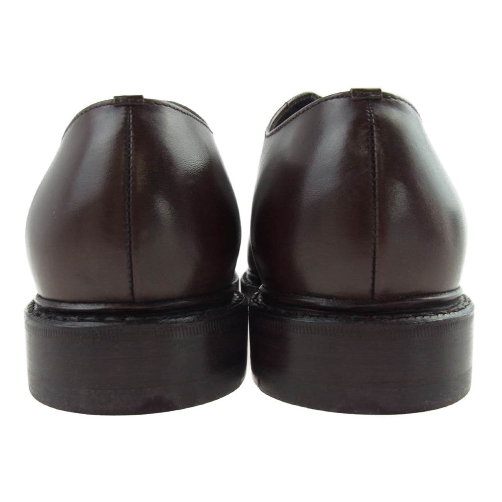 JALAN SRIWIJAYA ジャランスリウァヤ 98653 Uチップ レザーゴンマソール ビジネスシューズ 6.5 ブラウン系 6.5【極上美品】【中古】