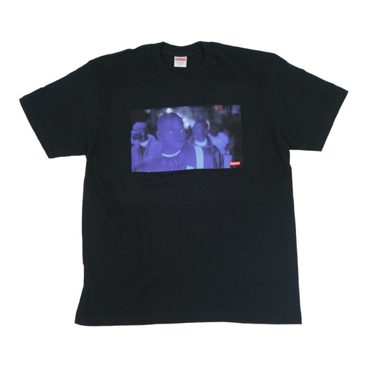 Supreme シュプリーム 21AW America Eats Its Young Tee アメリカイーツイッツヤング プリント 半袖 Tシャツ ブラック系 M【中古】