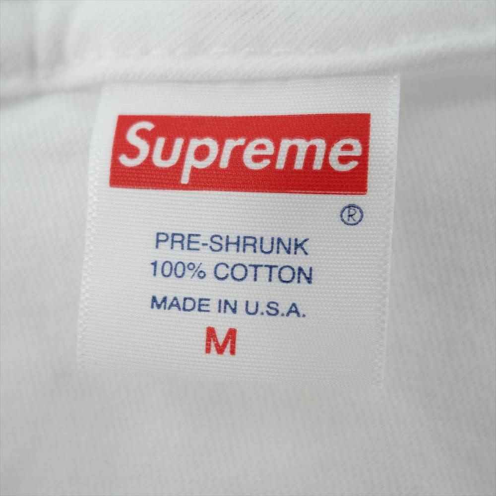 Supreme シュプリーム 20SS Rammellzee Tag Tee ラメルジー タグ ロゴプリント 半袖 Tシャツ ホワイト系 M【中古】