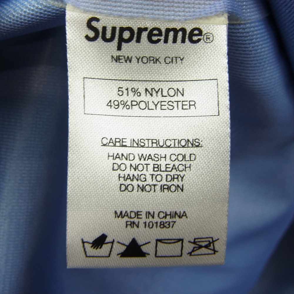 Supreme シュプリーム 13AW Iridescent Taped Seam Jacket Triple Layer waterproof Breathable イリディセント テープド シーム ジャケット ネイビー系 S【中古】