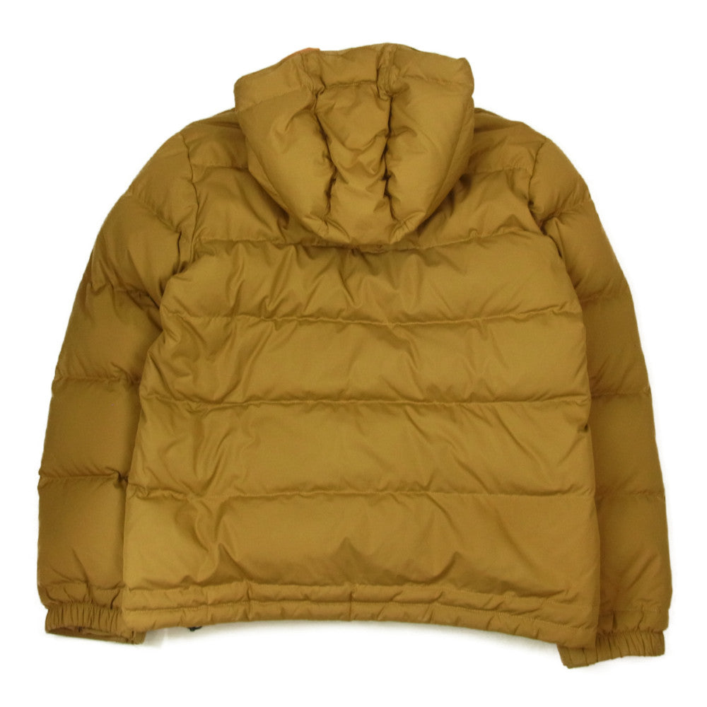 Supreme シュプリーム 22SS Hooded Down Pullover フーデッド ダウン プルオーバー ジャケット ライトブラウン系 M【中古】
