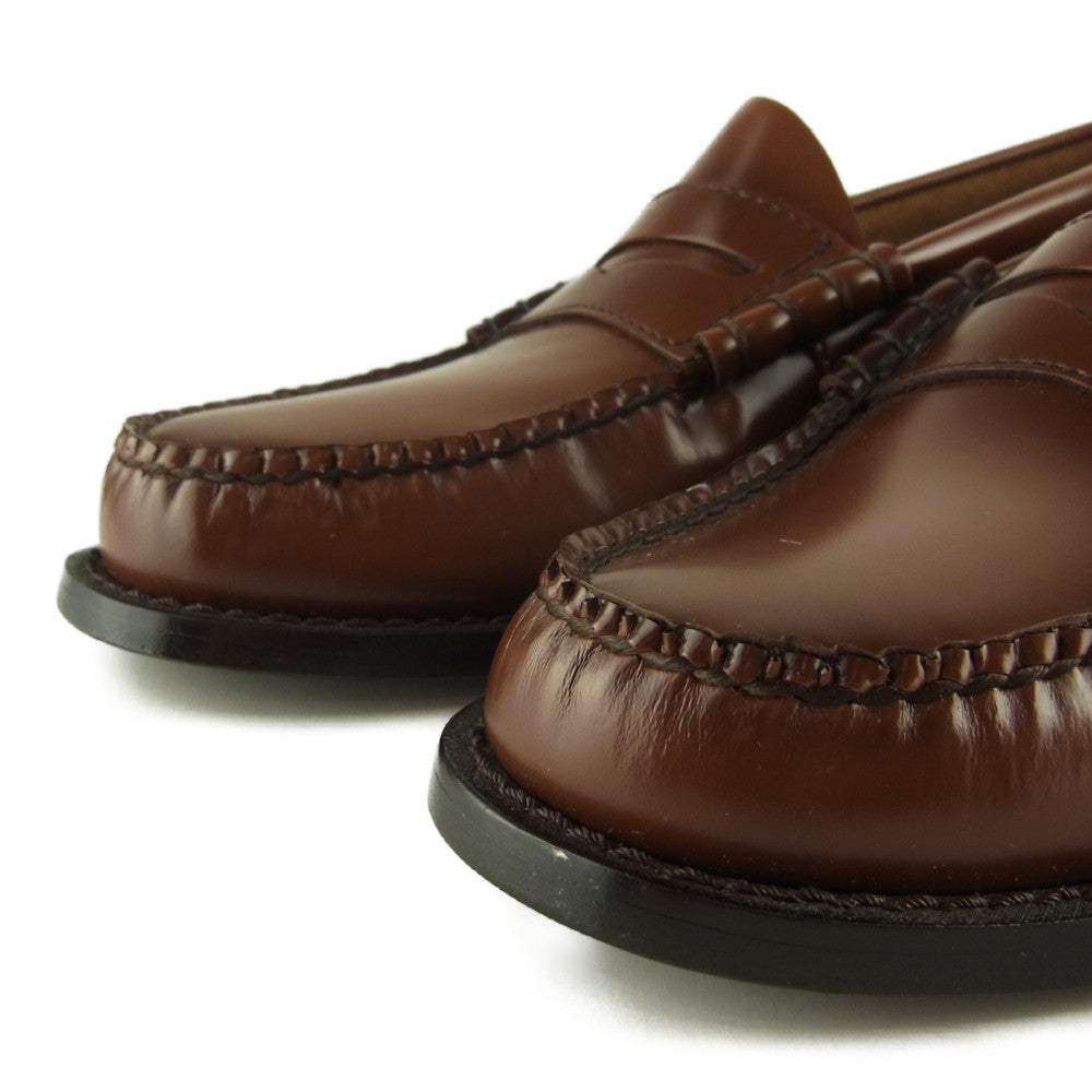 ジーエイチバス LARSON MOC PENNY LOAFER ラーソン モックペニー ローファー UK6 ブラウン系 6【極上美品】【中古】