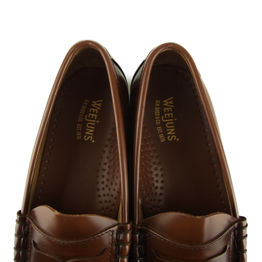 ジーエイチバス LARSON MOC PENNY LOAFER ラーソン モックペニー ローファー UK6 ブラウン系 6【極上美品】【中古】