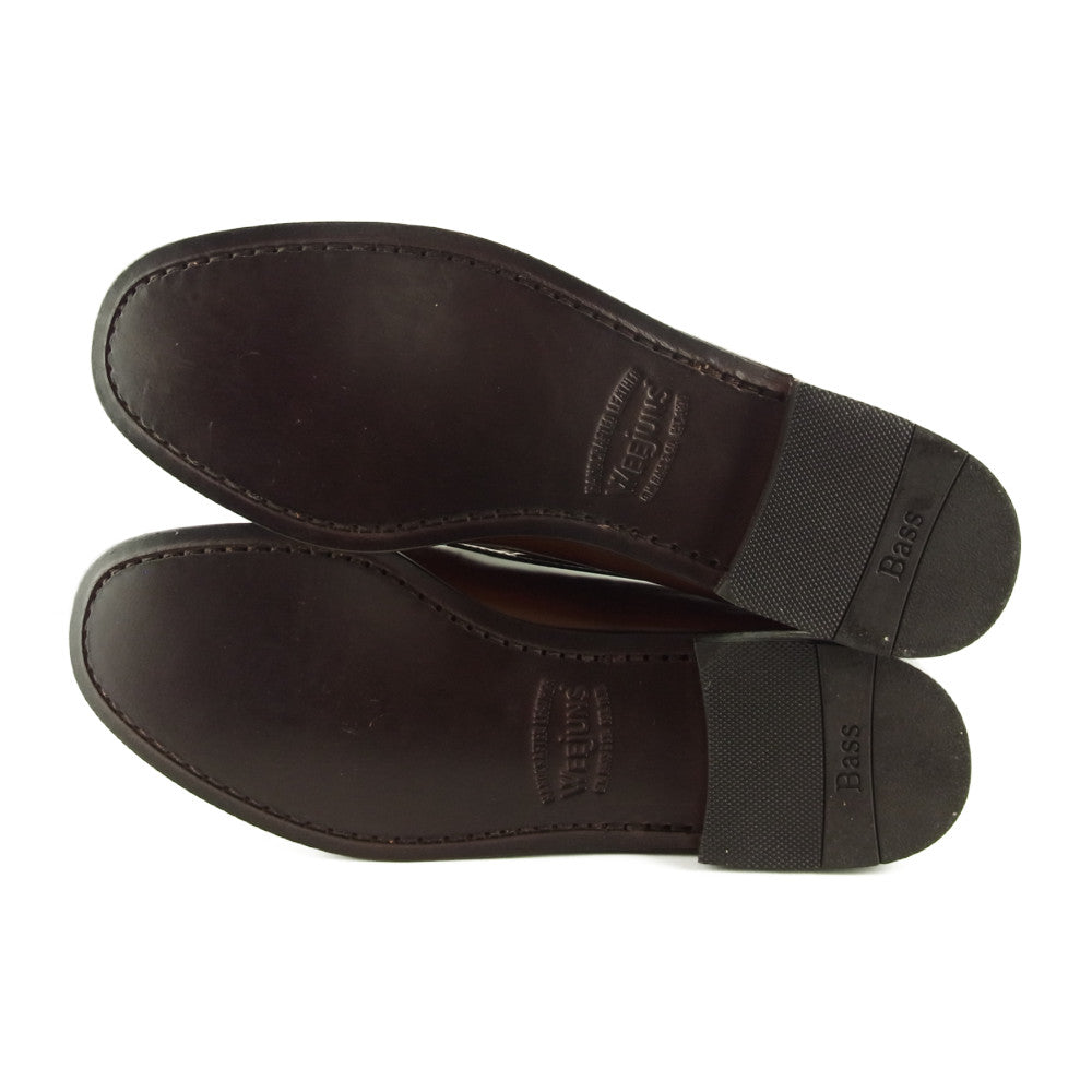 ジーエイチバス LARKIN MOC TASSEL LOAFER ラーキン モック タッセル ローファー ブラウン UK8.5 ブラウン系 8.5【極上美品】【中古】