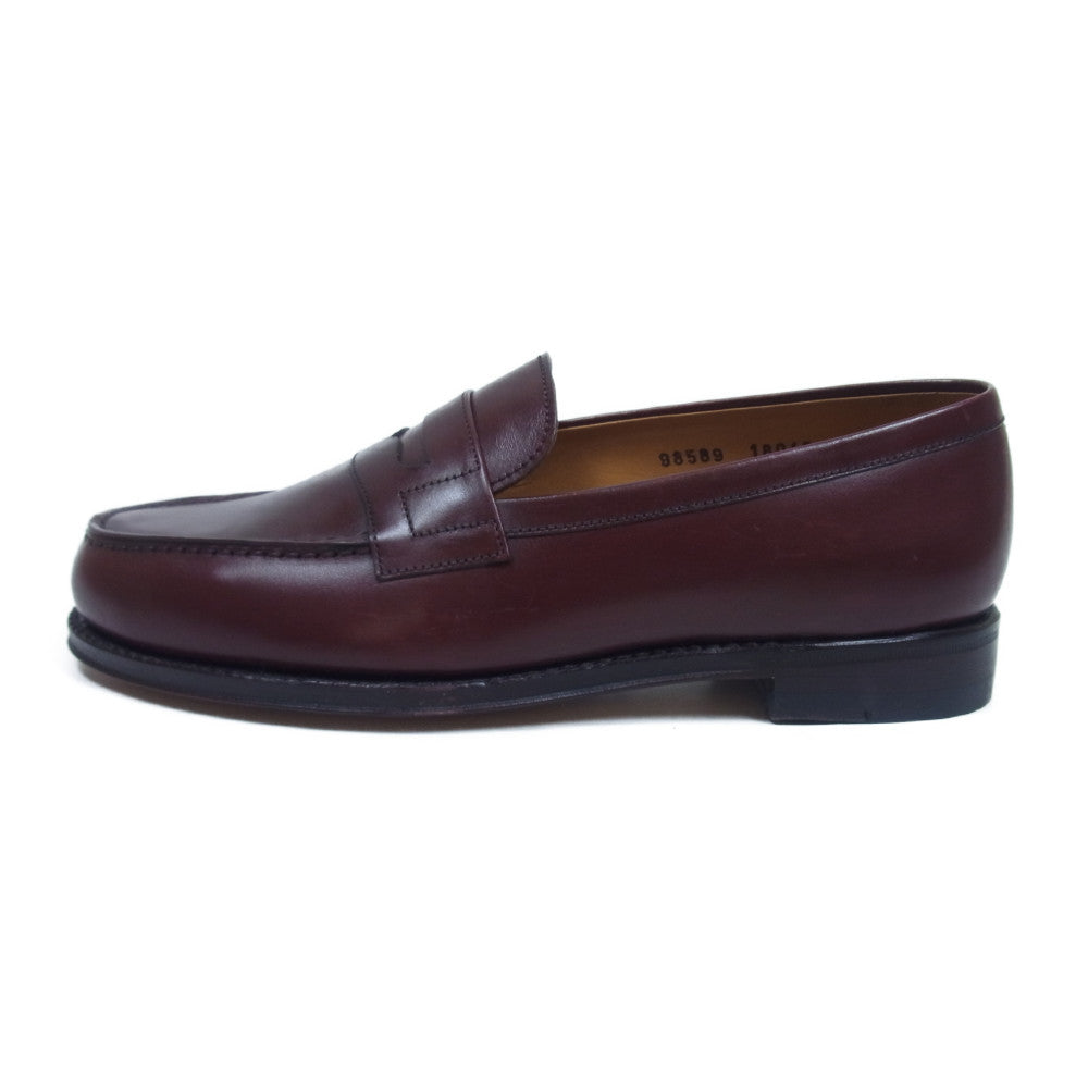 JALAN SRIWIJAYA ジャランスリウァヤ 98589 レザー ソール ペニー コイン ローファー UK6 ブラウン系 6【美品】【中古】