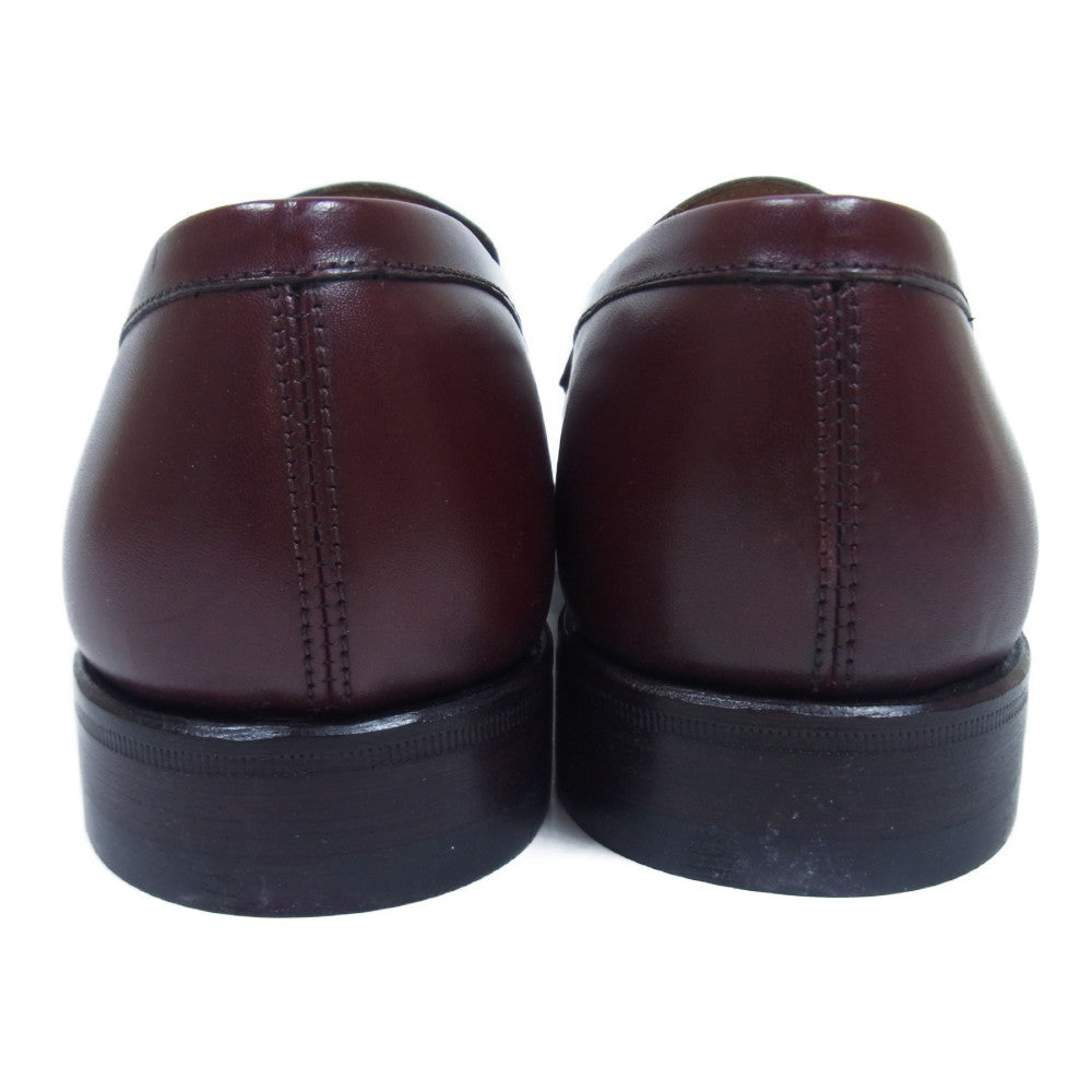 JALAN SRIWIJAYA ジャランスリウァヤ 98589 レザー ソール ペニー コイン ローファー UK6 ブラウン系 6【美品】【中古】