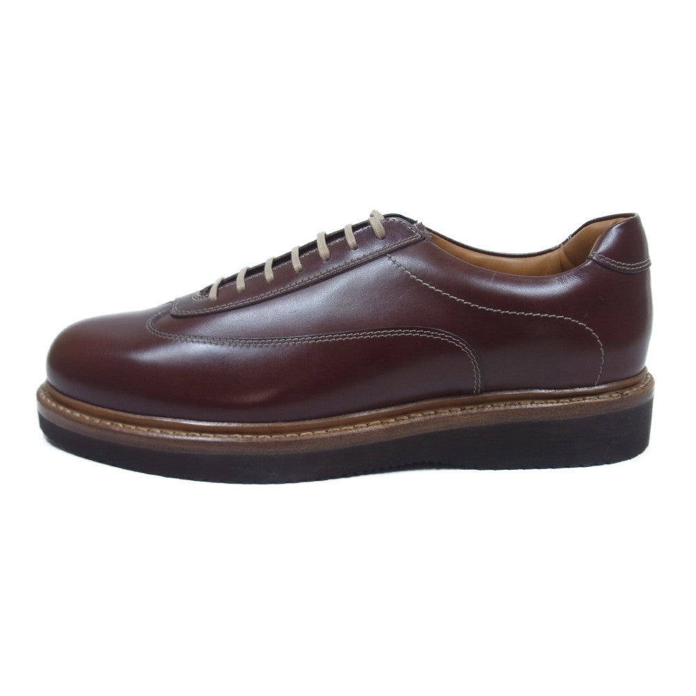 JALAN SRIWIJAYA ジャランスリウァヤ 210306 INTELLIGENCE SHOES インテリジェンス レザー シューズ ブラウン系 UK6.5【極上美品】【中古】