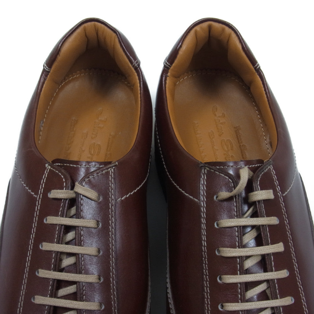 JALAN SRIWIJAYA ジャランスリウァヤ 210306 INTELLIGENCE SHOES インテリジェンス レザー シューズ ブラウン系 UK6.5【極上美品】【中古】