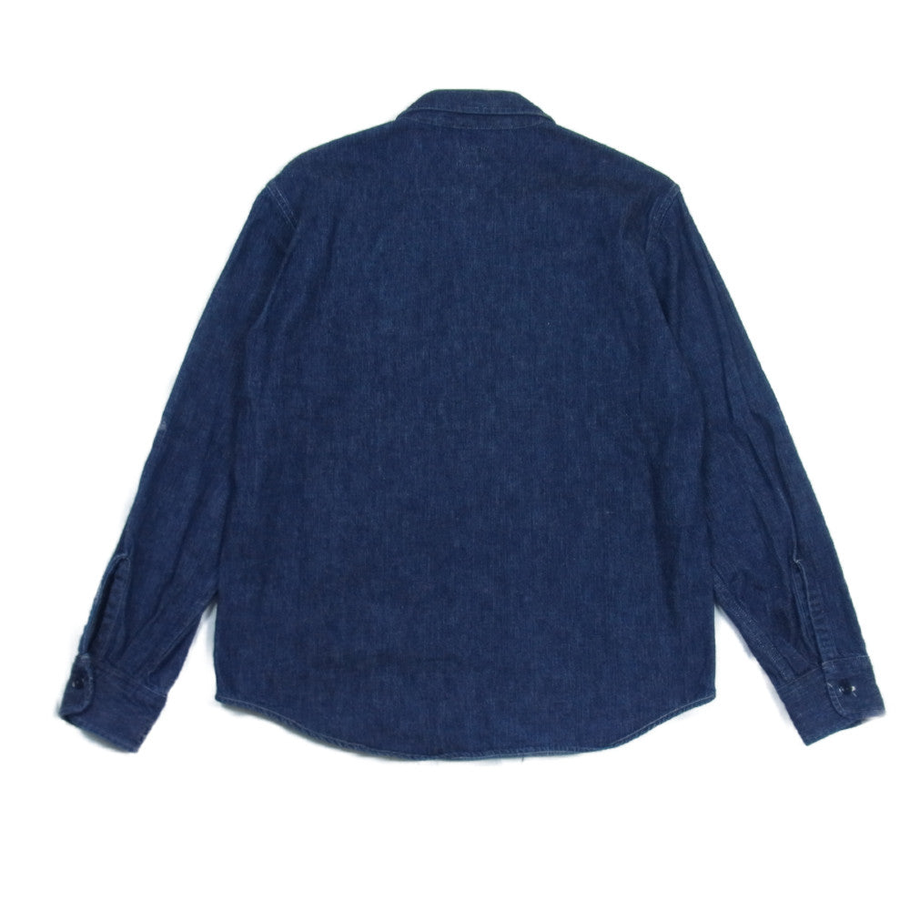 TENDERLOIN テンダーロイン T-DENIM WORK SHT デニム ワーク シャツ インディゴブルー系 S【中古】