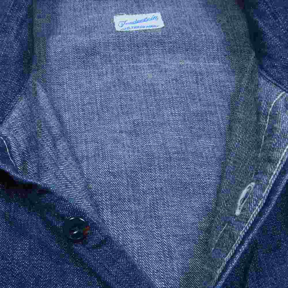 TENDERLOIN テンダーロイン T-DENIM WORK SHT デニム ワーク シャツ インディゴブルー系 S【中古】