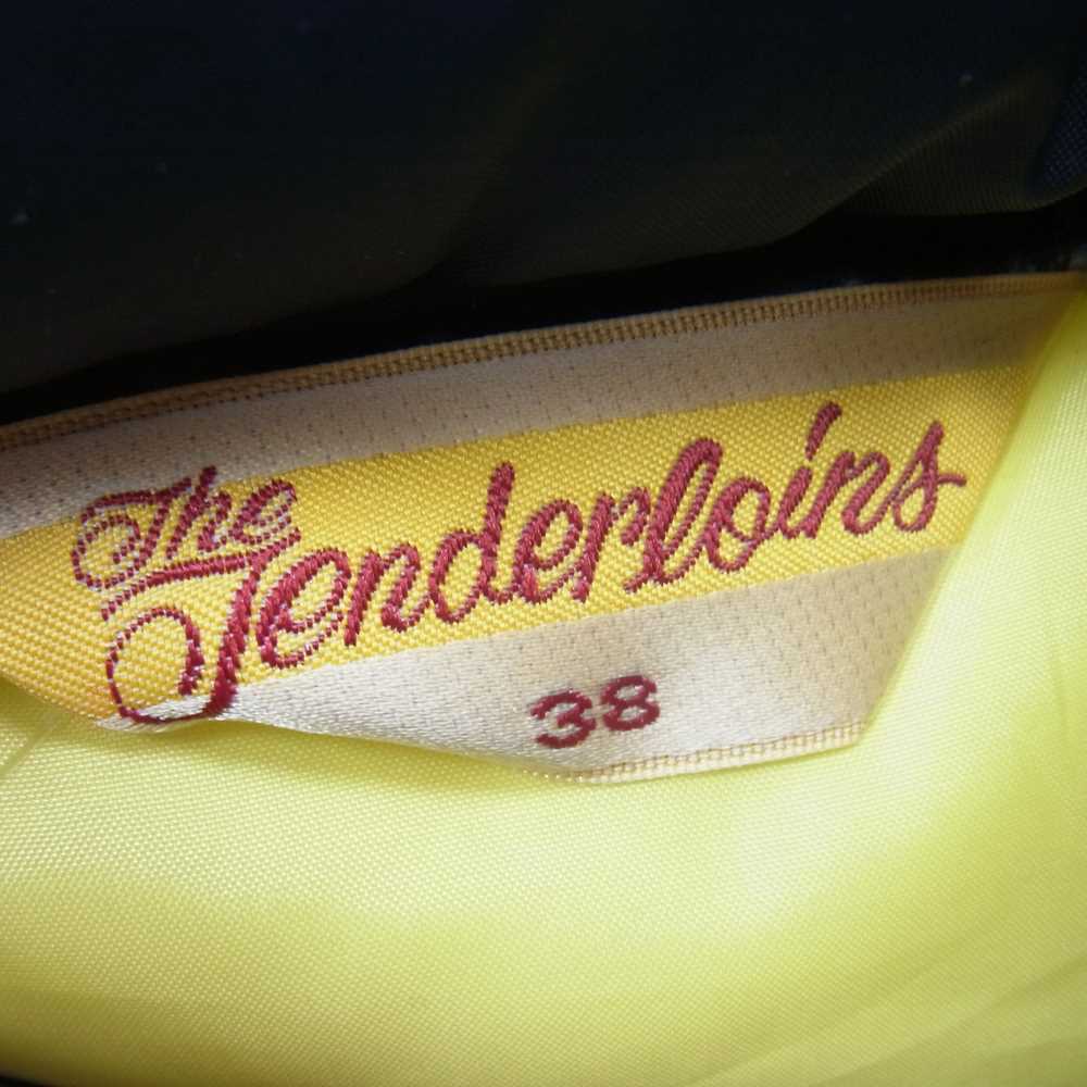 TENDERLOIN テンダーロイン T-NRA VEST サークルワッペン ロゴ 中綿 レーシング ベスト ネイビー系 38【中古】