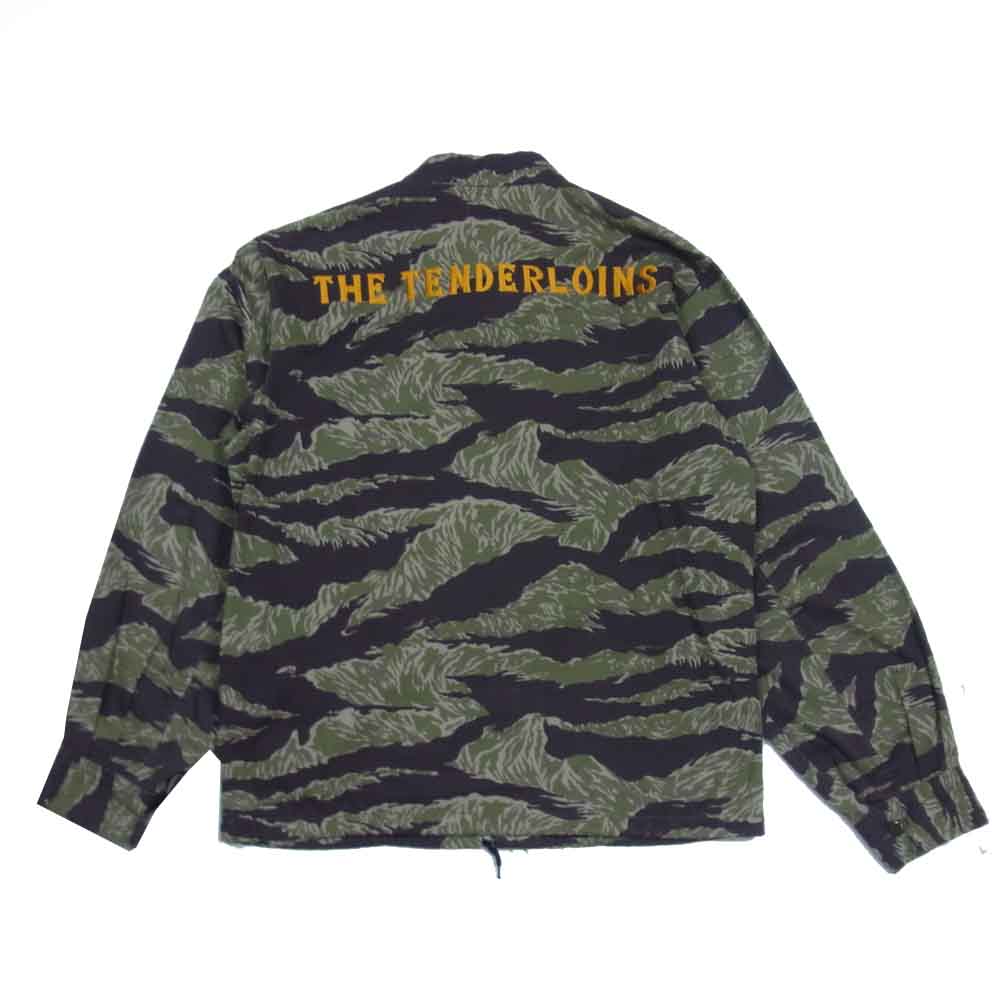 TENDERLOIN テンダーロイン スーベニア バンブージャケット グリーン系 M【中古】