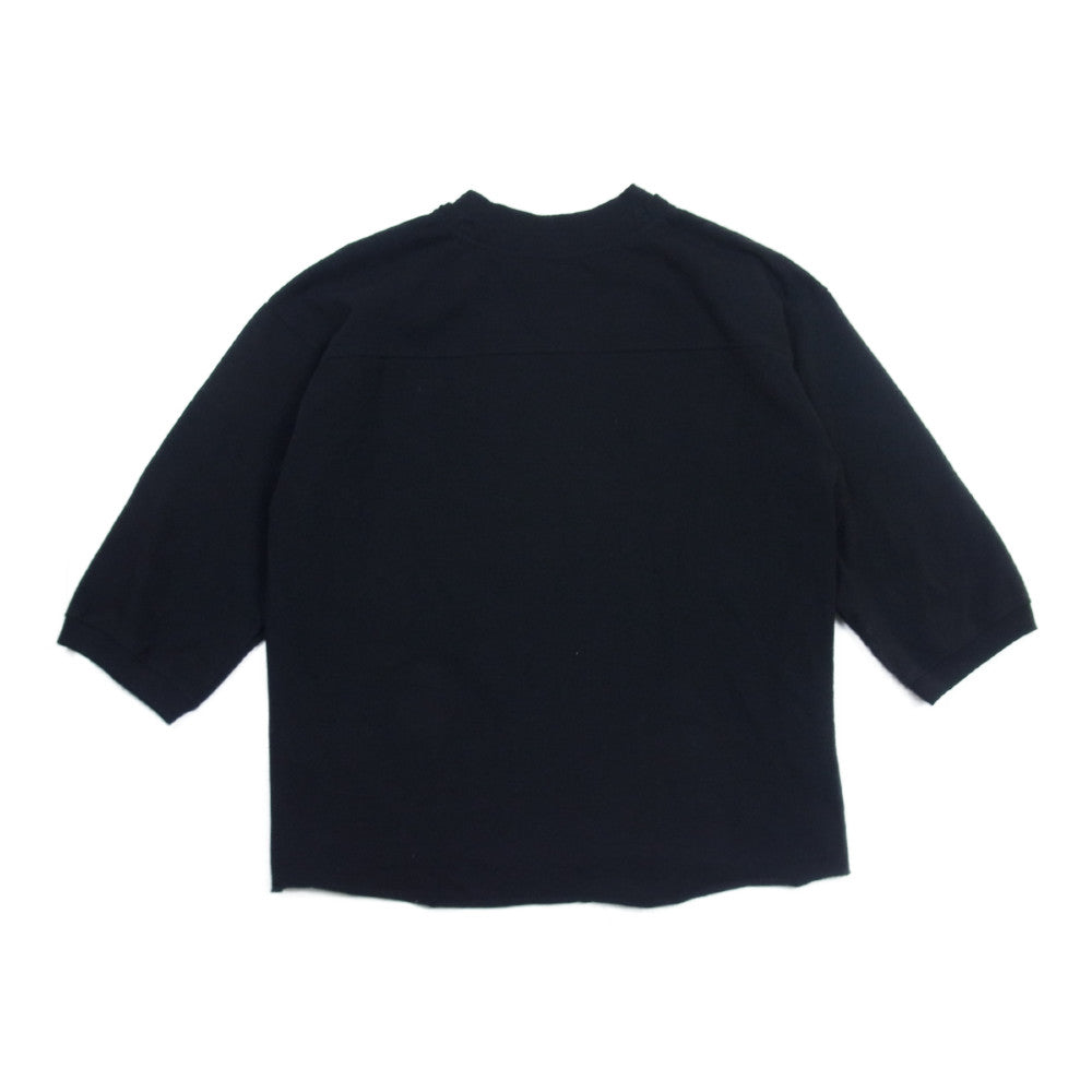 TENDERLOIN テンダーロイン 渋谷店限定 FOOTBALL SHT 七分袖 フットボール Tシャツ ブラック系 S【中古】