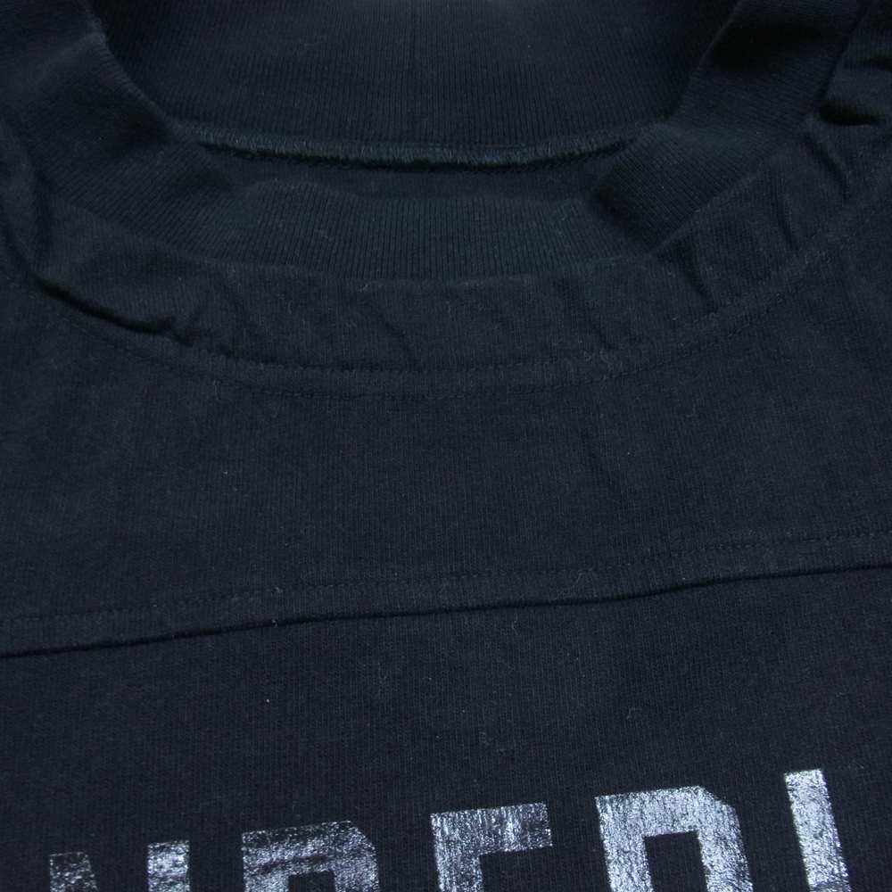 TENDERLOIN テンダーロイン 渋谷店限定 FOOTBALL SHT 七分袖 フットボール Tシャツ ブラック系 S【中古】