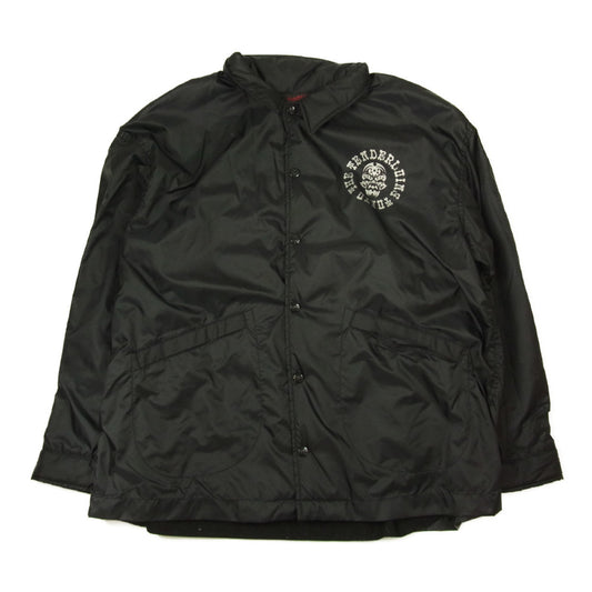 TENDERLOIN テンダーロイン T-NYLON COACH JKT BS ボルネオ スカル コーチジャケット コーチ ジャケット ブラック系 L【中古】