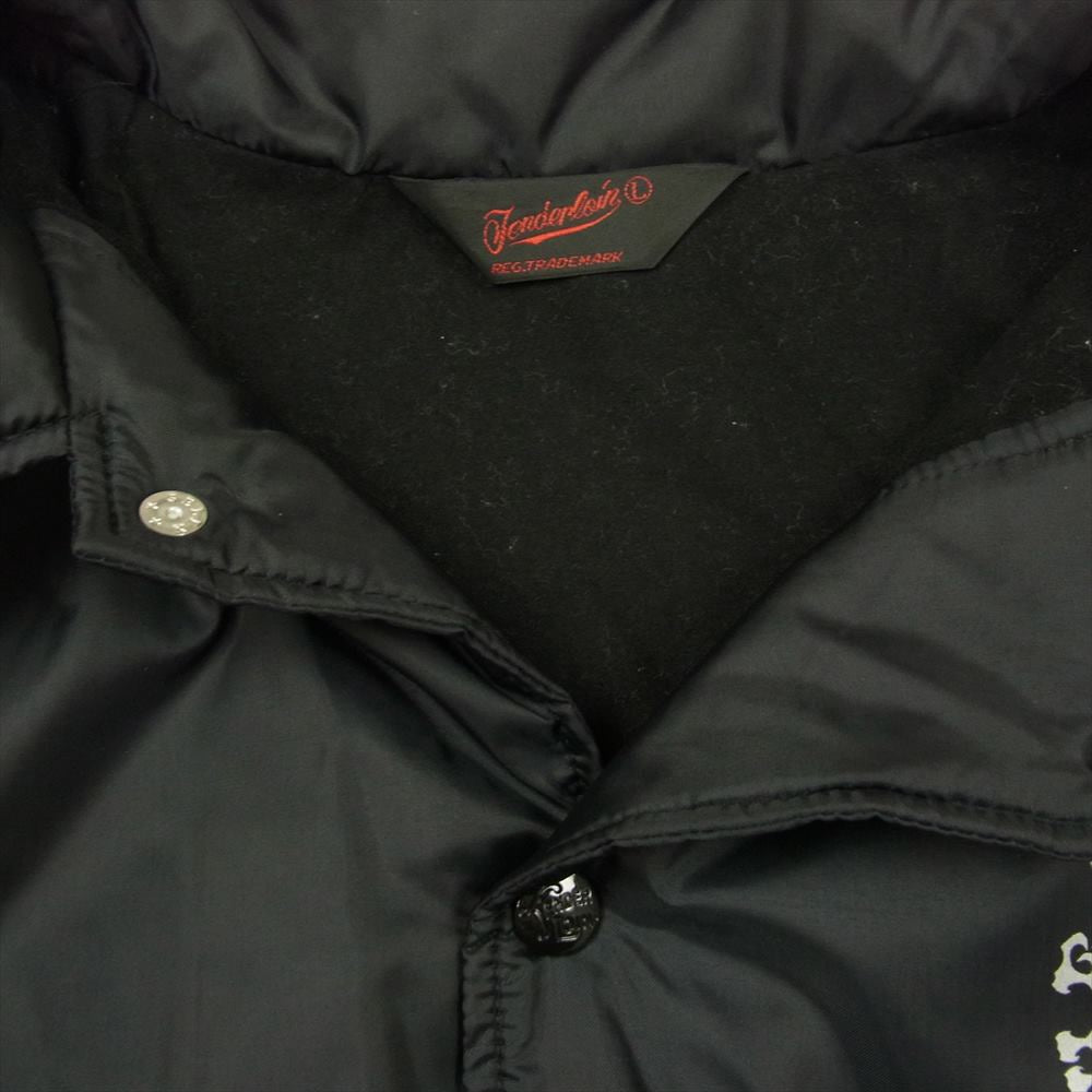 TENDERLOIN テンダーロイン T-NYLON COACH JKT BS ボルネオ スカル コーチジャケット コーチ ジャケット ブラック系 L【中古】