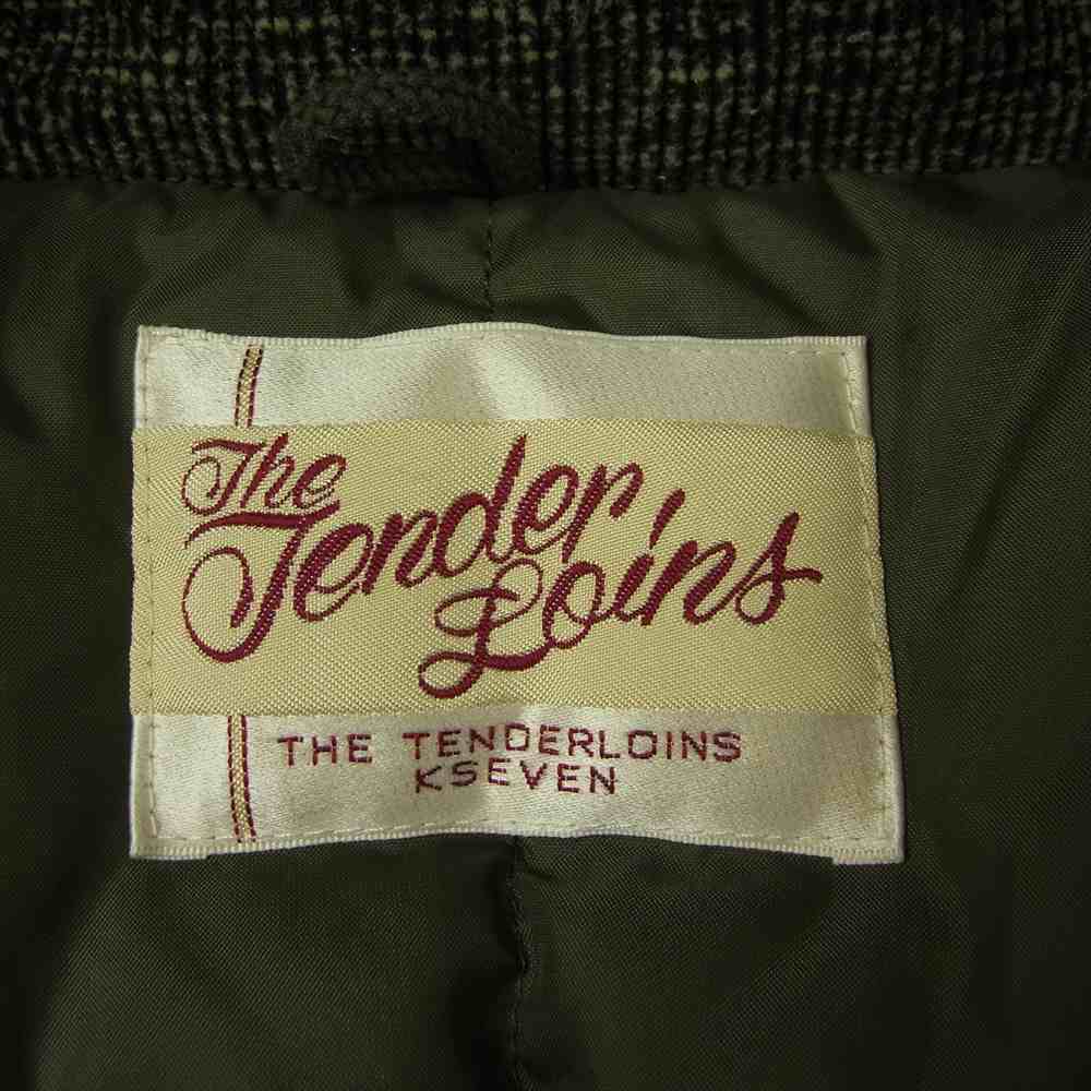 TENDERLOIN テンダーロイン T-HUNTING DOWN JKT BB ハンティング ダウン ジャケット カーキ系 L【中古】