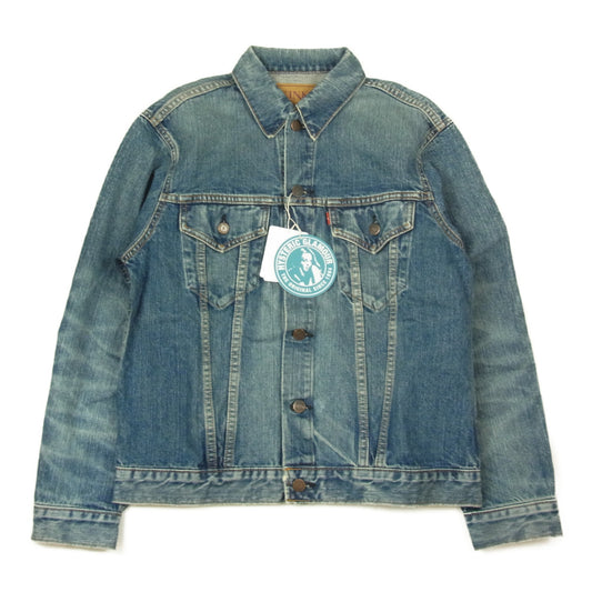 HYSTERIC GLAMOUR ヒステリックグラマー 02203AB12 OLD BLUE デニム ジャケット インディゴブルー系 L【新古品】【未使用】【中古】