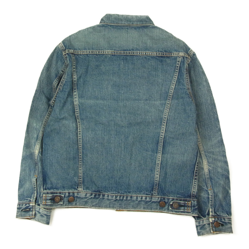 HYSTERIC GLAMOUR ヒステリックグラマー 02203AB12 OLD BLUE デニム ジャケット インディゴブルー系 L【新古品】【未使用】【中古】