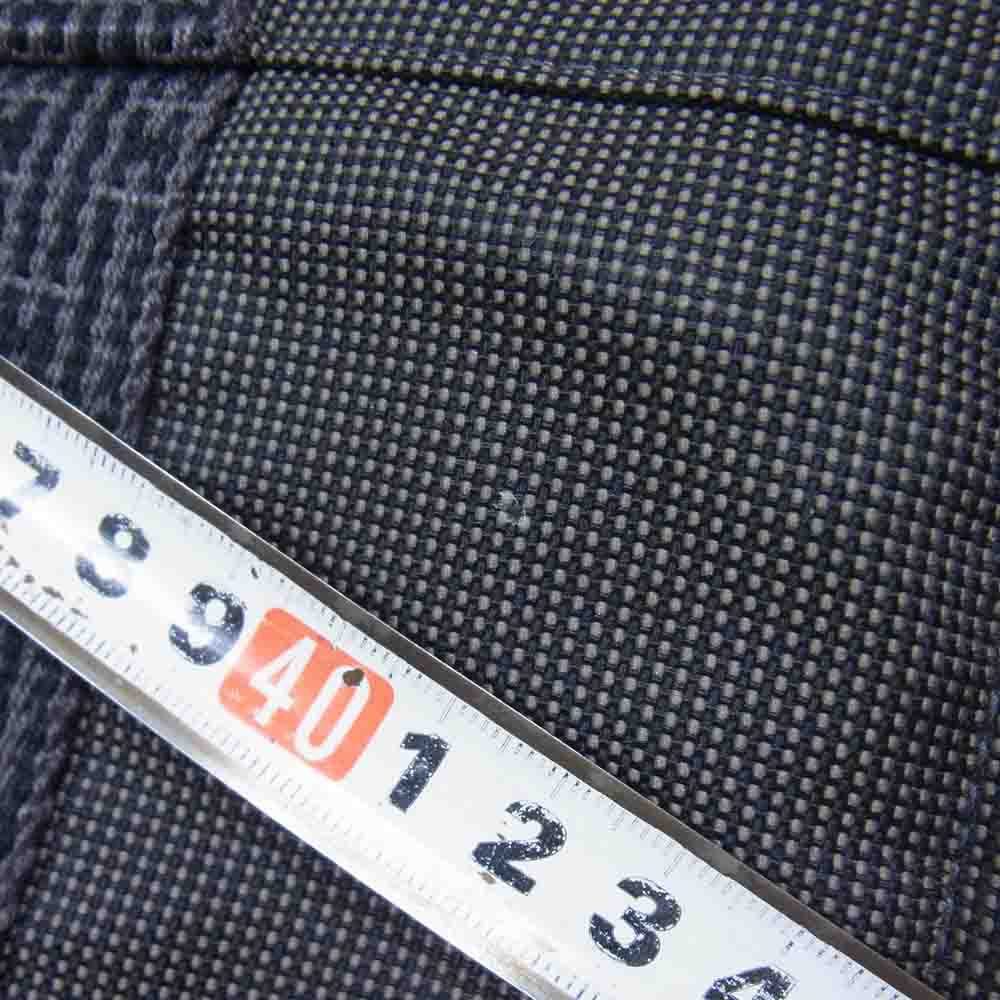 HERMES エルメス エールライン MM キャンバス バッグ ブラック系【中古】