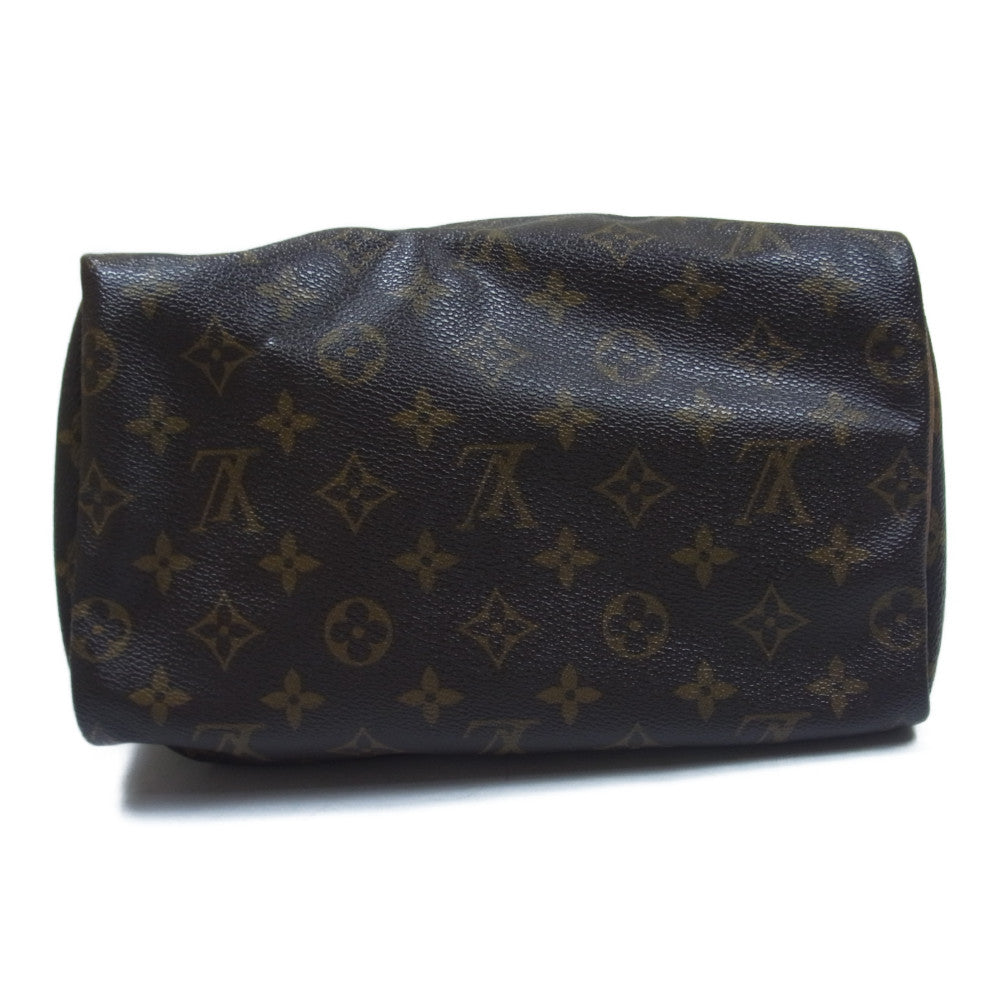 LOUIS VUITTON ルイ・ヴィトン M41528 スピーディ 25 ハンドバッグ ダークブラウン系【中古】