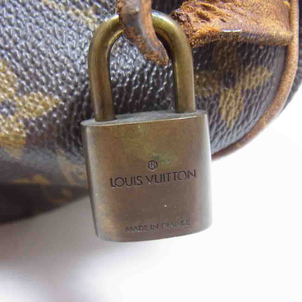 LOUIS VUITTON ルイ・ヴィトン M41528 スピーディ 25 ハンドバッグ ダークブラウン系【中古】