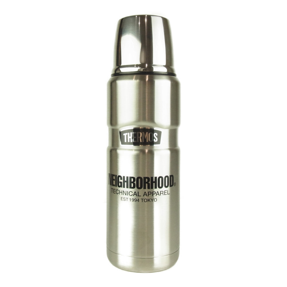 NEIGHBORHOOD ネイバーフッド THERMOS サーモス SS-BOTTLE ステンレス ボトル シルバー系 0.47L【新古品】【未使用】【中古】