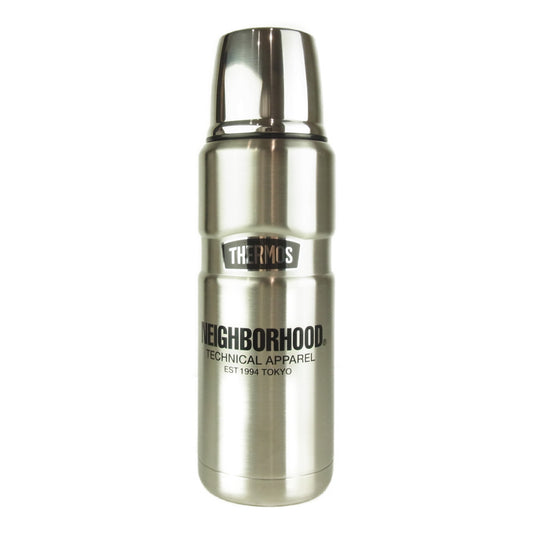 NEIGHBORHOOD ネイバーフッド THERMOS サーモス SS-BOTTLE ステンレス ボトル シルバー系 0.47L【新古品】【未使用】【中古】