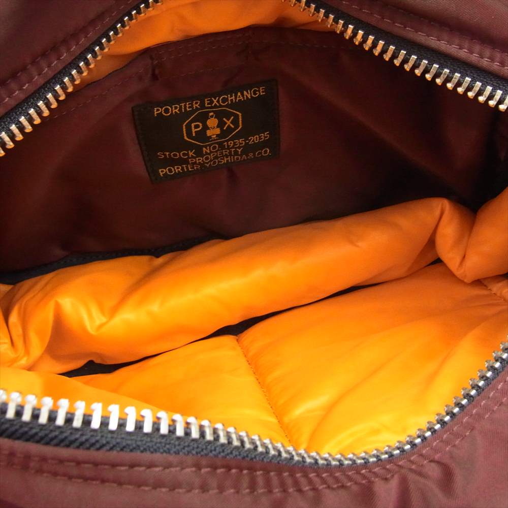 PORTER ポーター PX TANKER タンカー WAIST BAG ウエスト バッグ エンジ系【極上美品】【中古】
