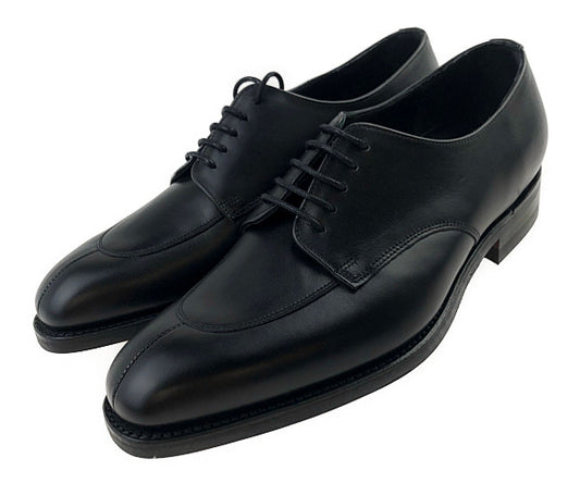 バーカー 2824FW05 APRON DERBY エプロン ダービー Uチップ カーフ ビジネスシューズ ブラック UK5 ブラック系 5【美品】【中古】