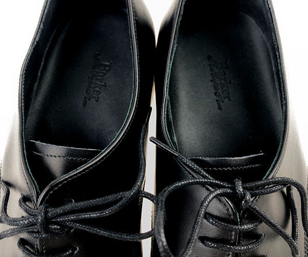 バーカー 2824FW05 APRON DERBY エプロン ダービー Uチップ カーフ ビジネスシューズ ブラック UK5 ブラック系 5【美品】【中古】