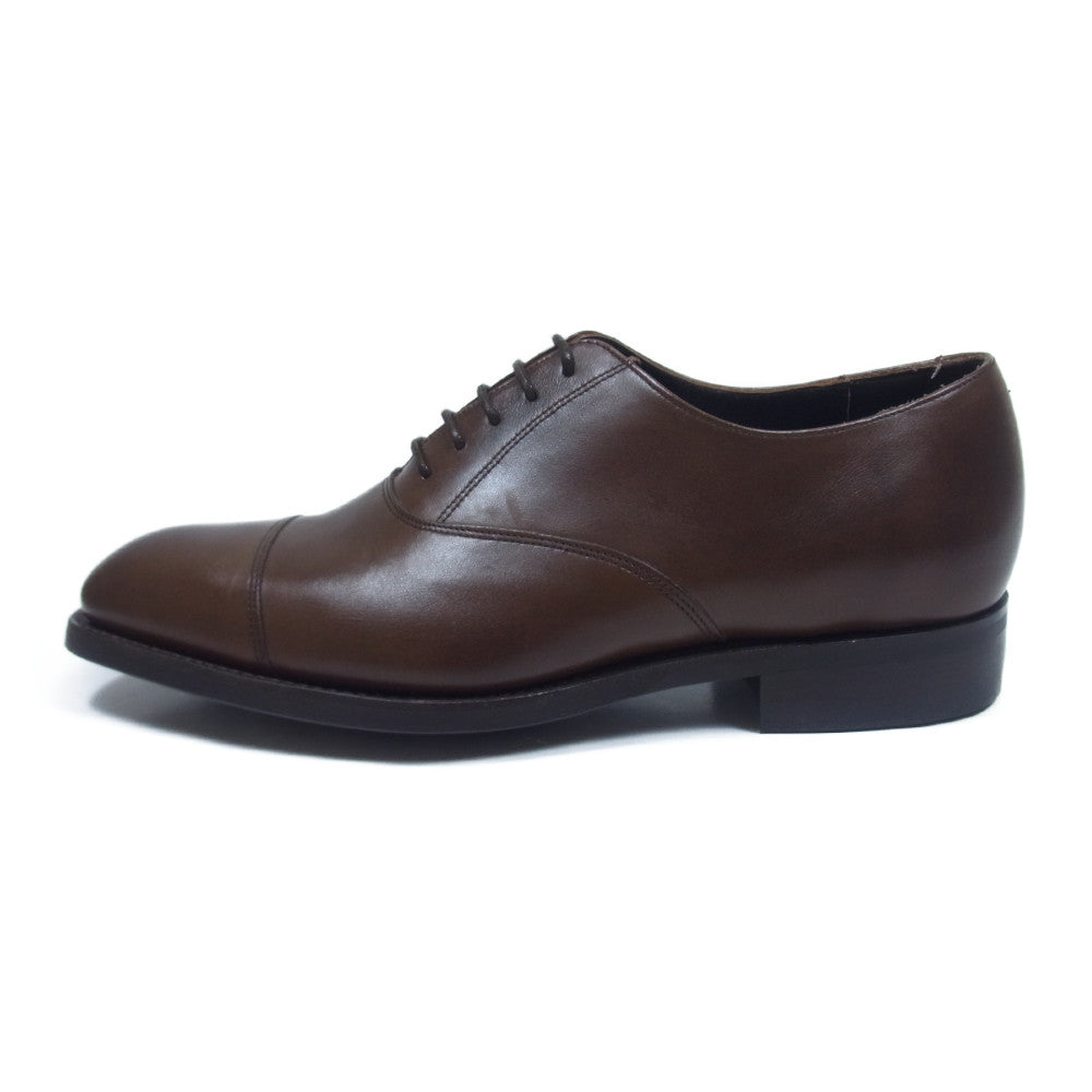 バーカー 4275FW15 OXFORD オックス フォード キャップトゥ ダイナイト ソール ビジネス シューズ ブラウン系 UK6F【美品】【中古】