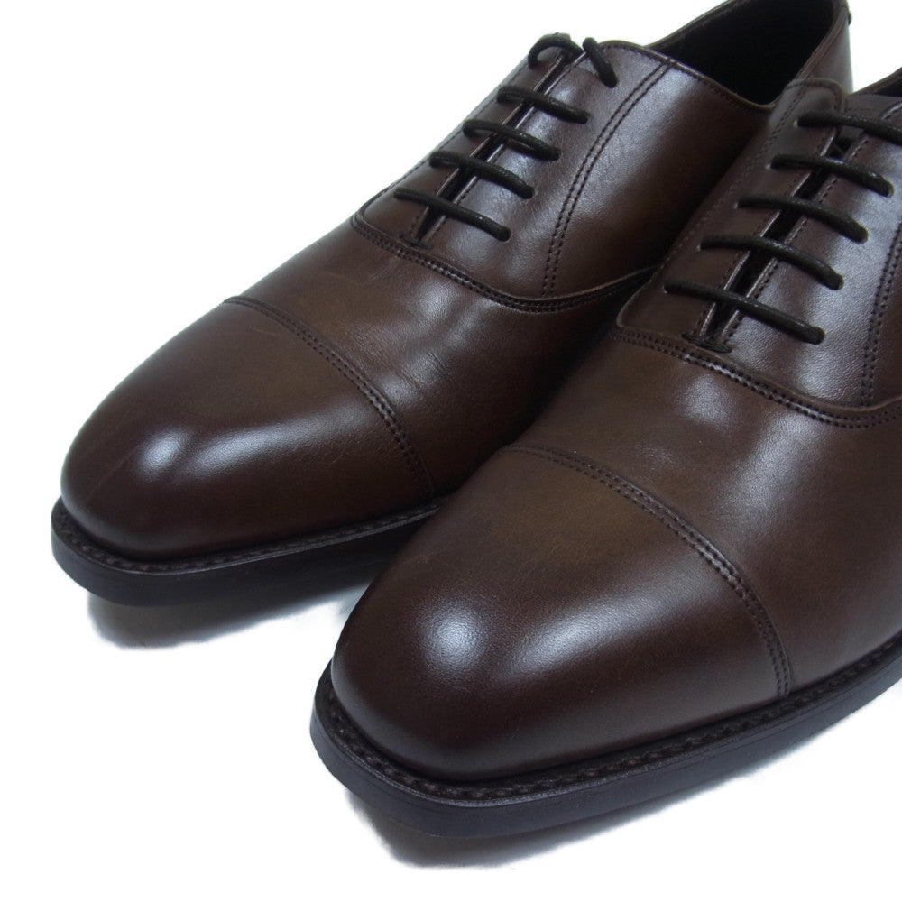 バーカー 4275FW15 OXFORD オックス フォード キャップトゥ ダイナイト ソール ビジネス シューズ ブラウン系 UK6【美品】【中古】