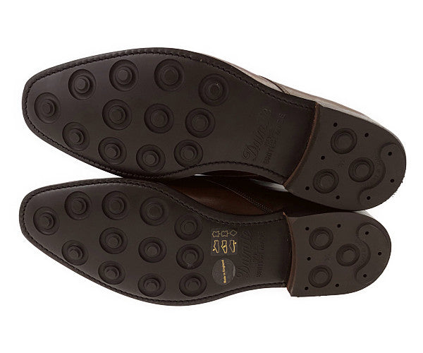 バーカー 4304FW11  MONK SHOE シングル モンク ストラップ ダイナイト ソール ドレスシューズ ブラウン UK8 ダークブラウン系 8【美品】【中古】